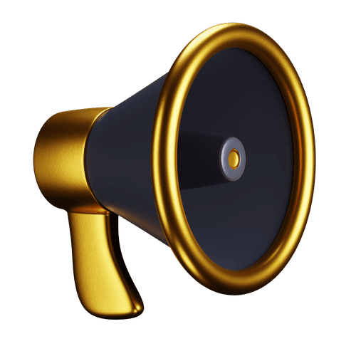 3D Megaphone
